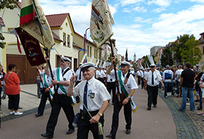 Traditioneller Festumzug 25 Jahre Schifferfest